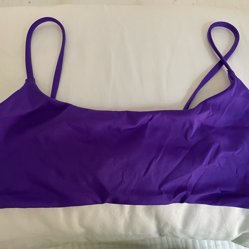 Left On Friday purple pool days top